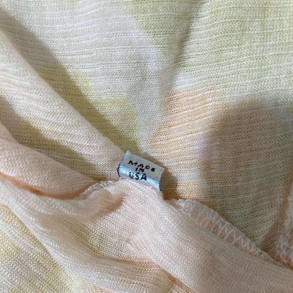 Wildfox Couture Kiss Me Island Tank Ghost Nude Size XS - Picture 4 of 8